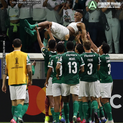 Palmeiras goleia por 6×0 e assume favoritismo absoluto na Libertadores 2025